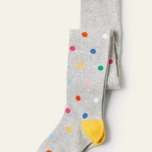 Patterned Tights - Grey - Size 5